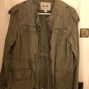 Women’s Khaki Green Jacket